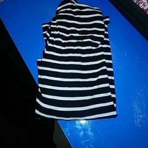 Black and white shirt(striped)